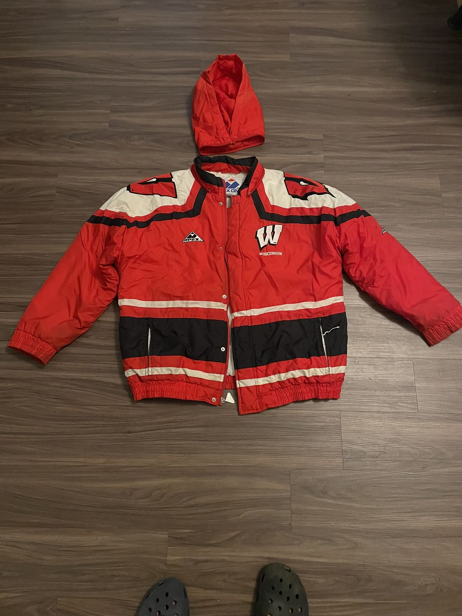 Vintage Wisconsin Men’s Puffer Jacket