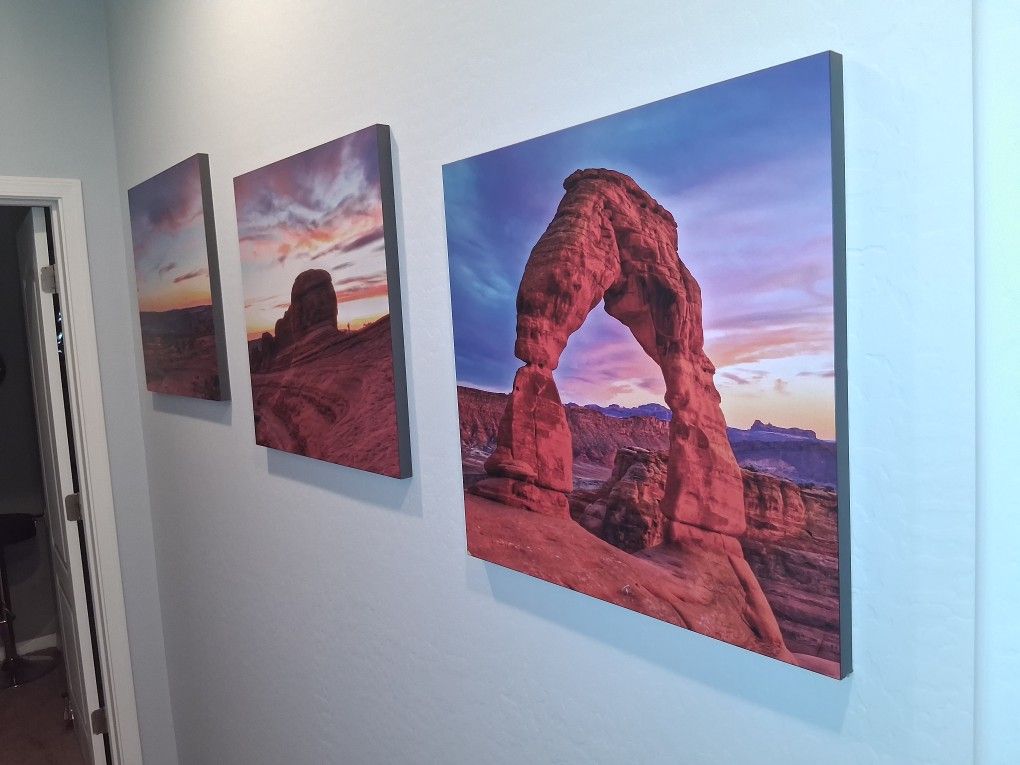Utah Wall Art Set Of 3