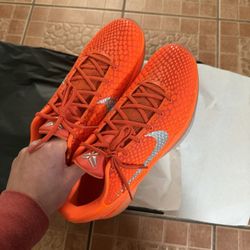 Nike Kobe 6 Protro, Total Orange, Size 11