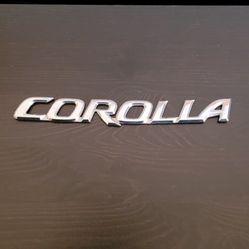Toyota Corolla Emblem