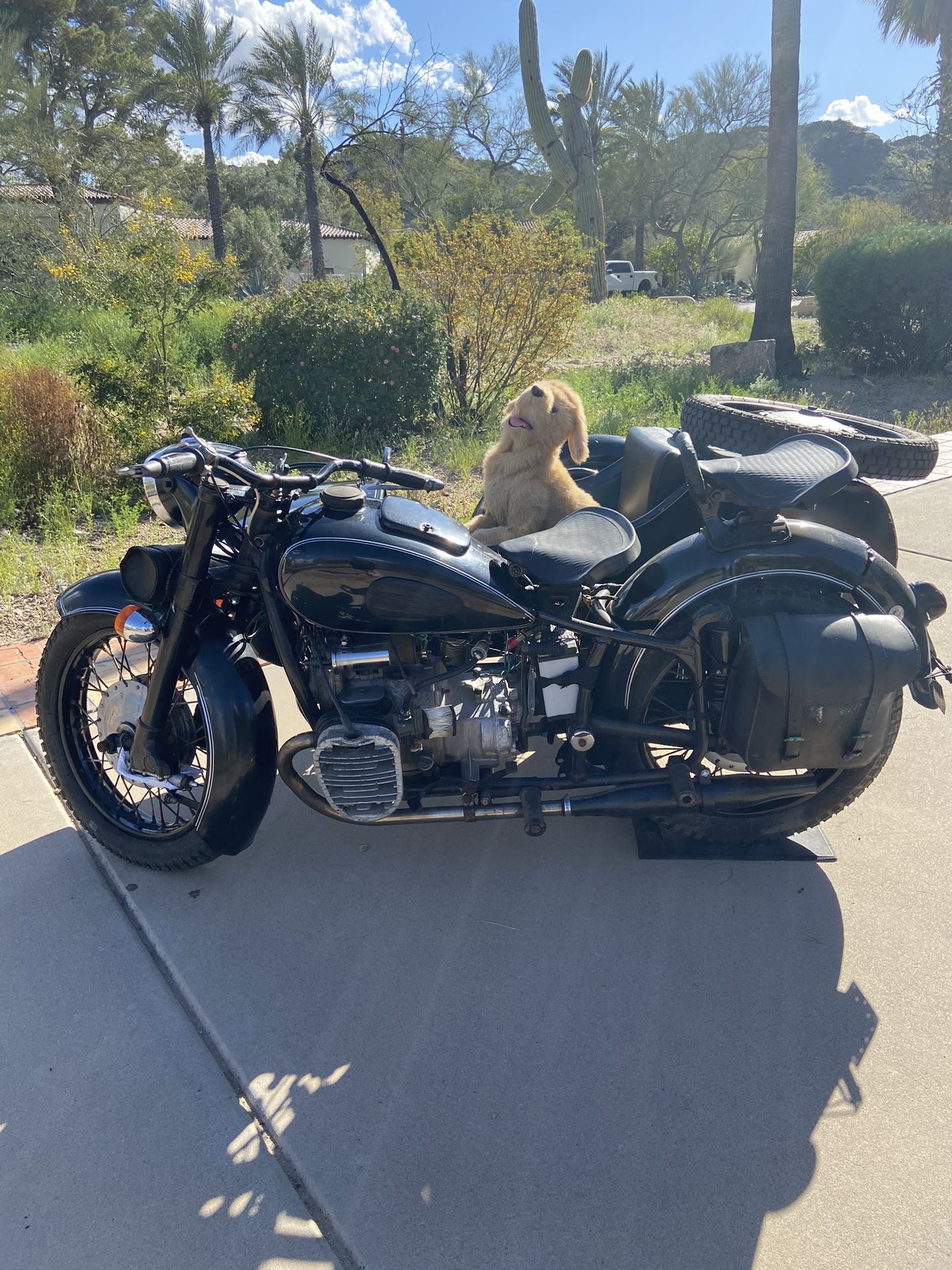 1960 URAL DNEPR - 750 Motorcycle with Sidecar