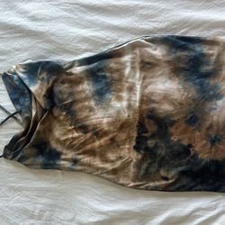 Cowel Neck Short Dress