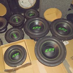 Deaf Bonce 4 8 In, 12 In 302, Two 12-in 272 Subwoofers Available. Individually Priced See Listing. FREE DELIVERY IN DEMO IN PORTLAND VANCOUVER