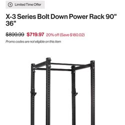 Titan Fitness X3 Rack