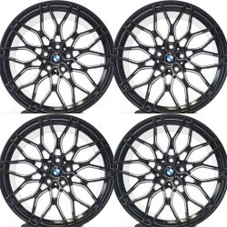 20" Staggered BMW 5-6-7-8-Series Wheels Rims Set of 4 20x8.5 20x9.5 5x120 1000M
