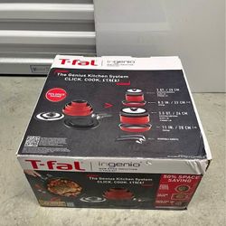 T-fal Ingenio Nonstick 10Pc Cookware Set