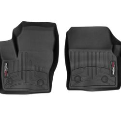 WeatherTech Custom Fit Floor Mats for Lincoln MKC - 1st Row ((contact info removed)), Black