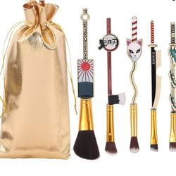 Makeup Brushes Demon Anime Set
