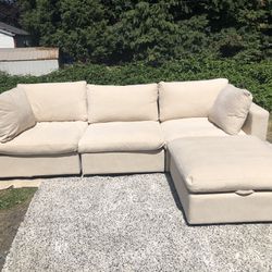 Sectional Cloud Couch - New In Box - Delivery Available