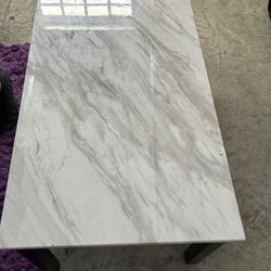 Marble Coffee Table And End Table 