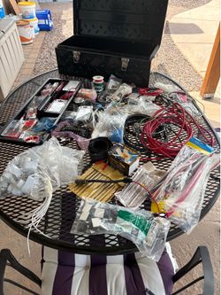 Electrical stuff with tool box