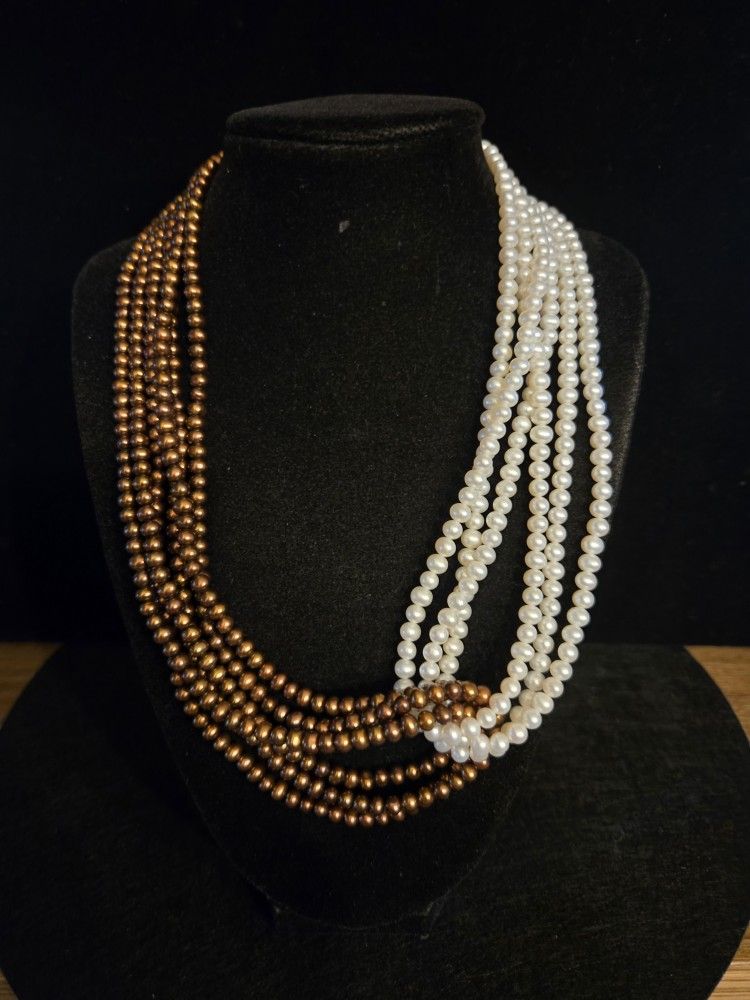 Genuine Fresh Water Pearls Necklace