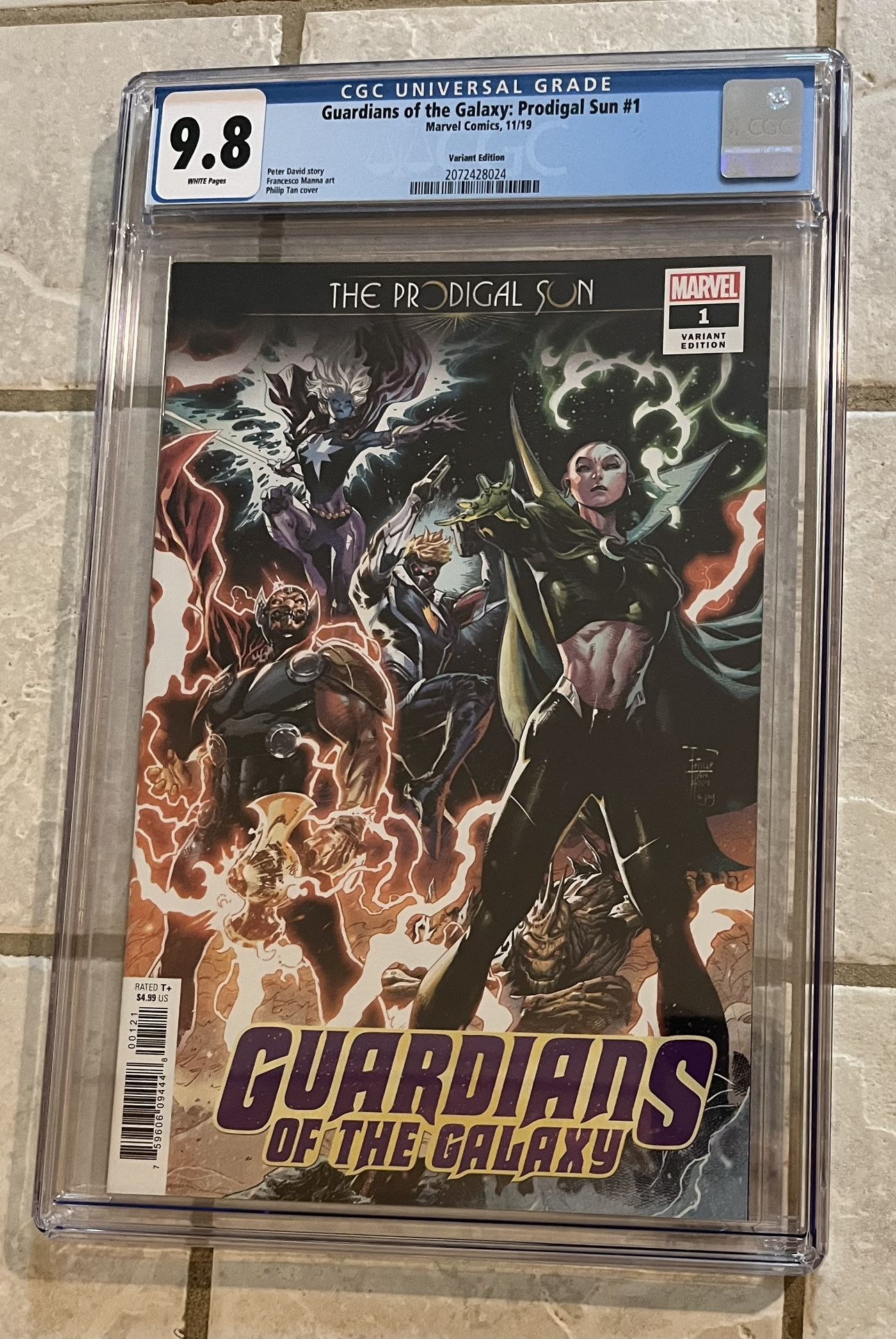 Guardians of the Galaxy: Prodigal Son #1 — CGC 9.8 (Phillip Tan Variant Cover)