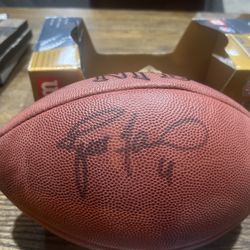 Brett Favre Authentic Autographed Game Ball