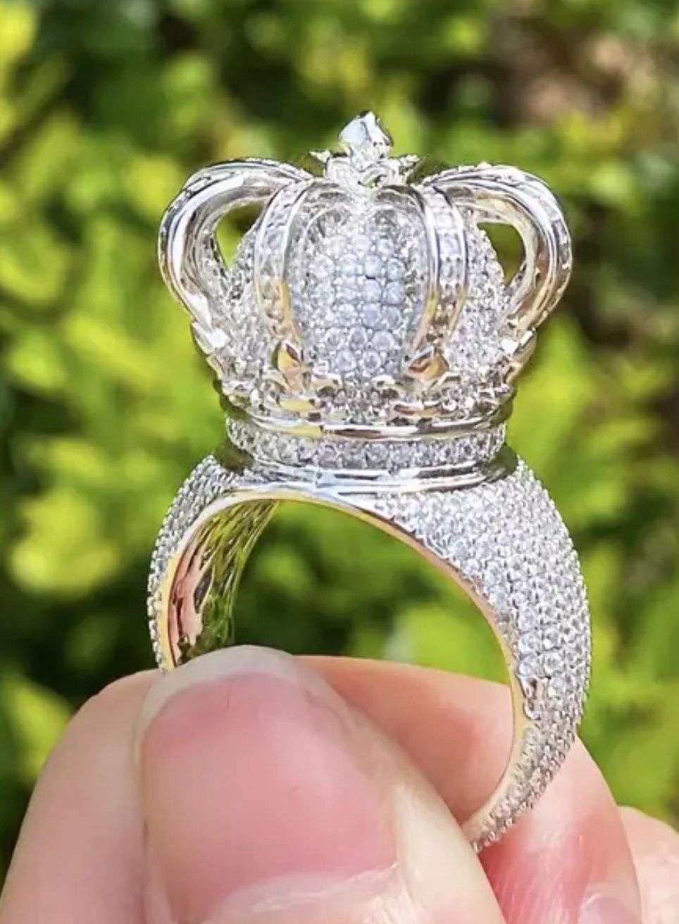 Moissanite King Ring 