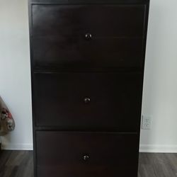 3 Drawer Wood