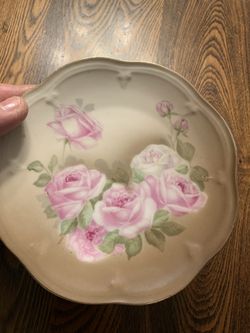Bavaria rose plate Mign &H  rare 