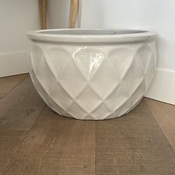 Large Ceramic Planter - 20” Diameter 