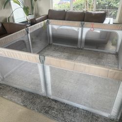 Extra Large Baby Playpen, Foldable
