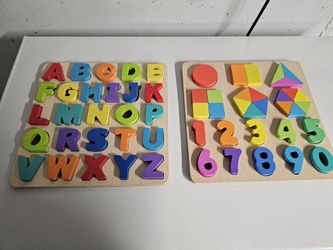 2 Wooden Puzzles