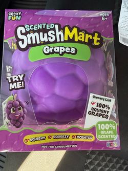 Squishy Grape.        Smush Mart