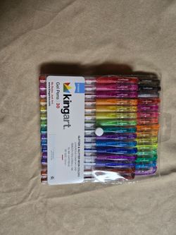 New Kingart 30 gel pens
