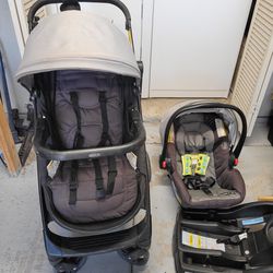 2018 Graco Asher Model Stroller Carseat And Base 