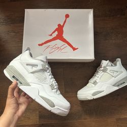 Jordan 4 White Oreo Size 12