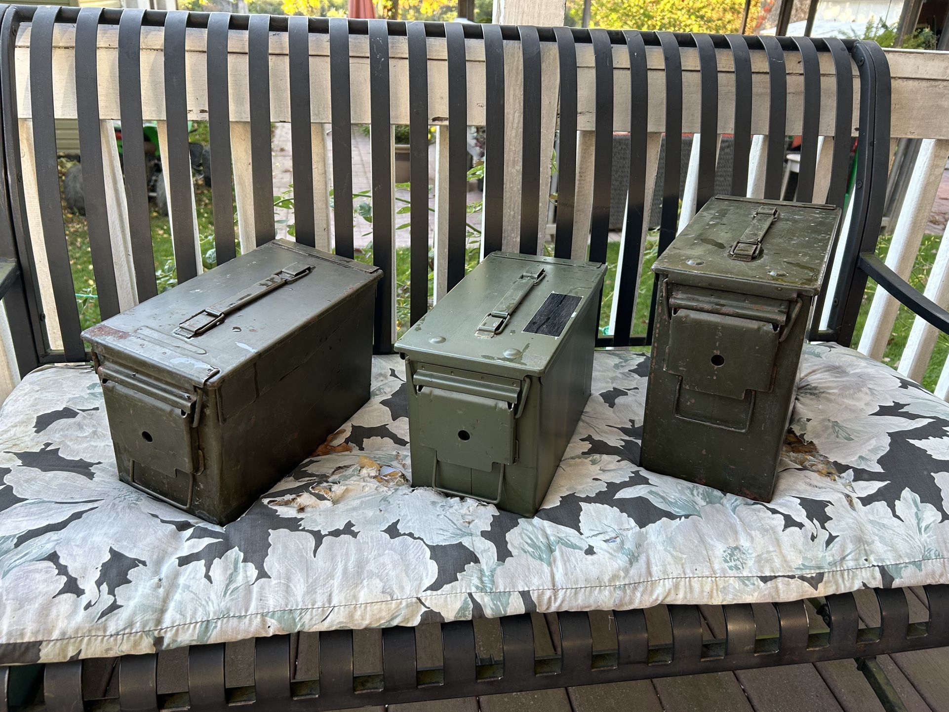 Military Ammo Boxes