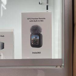 Insta360 GPS Preview Remote With Build In Mic 