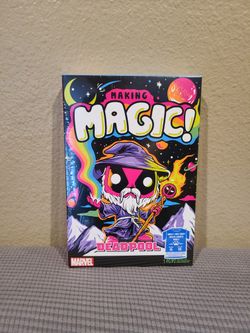 Deadpool Black light Making Magic Funko Shirt XL
