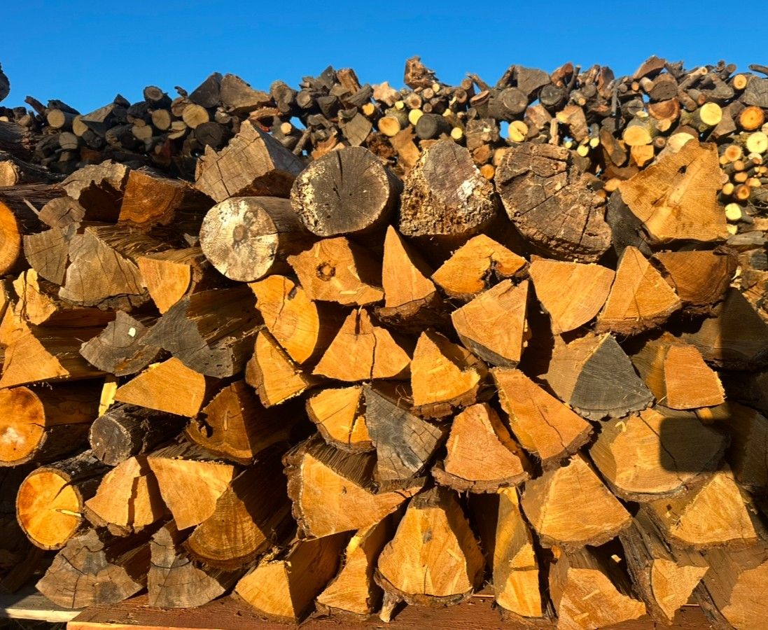 Dry Split Almond Mix Firewood!!Ready Too Burn Seasoned Wood!!!