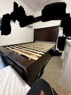 Queen bed frame