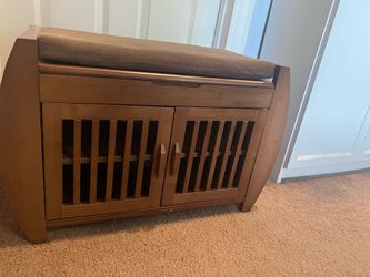 Entryway Bench with storage, Shoe storage