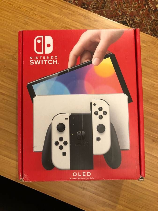 Nintendo Switch OLED and extra controllers