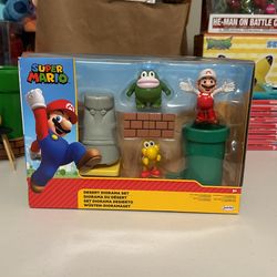 Super Mario Desert Diorama Set 
