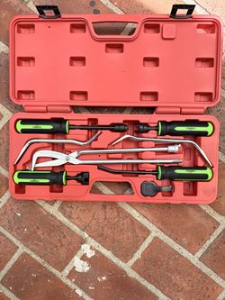 Drum brake tool set for car