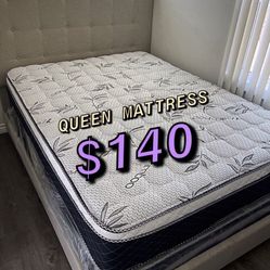 Queen Size Pillow Top Mattress 