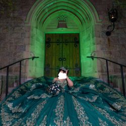 Emerald Quinceanera Dress