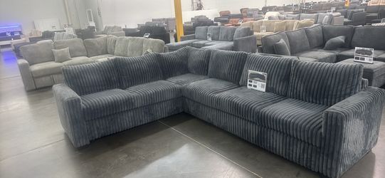 Jumbo corduroy couch new in box