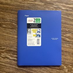 Five Star 2 Pocket Folders, Plastic Folders with Stay-Put Tabs and Prong