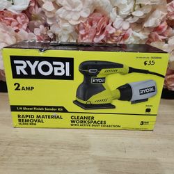 RYOBI
2 Amp Corded 1/4 Sheet Sander