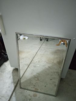 Wall mounted medicine cabinet