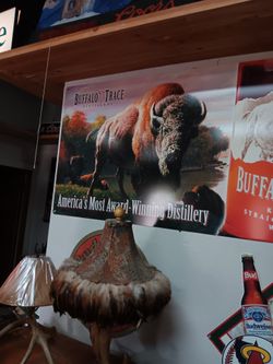 TRACE TIN SIGN....LARGE!