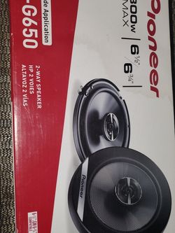 Pioneer And Kenwood Speakers