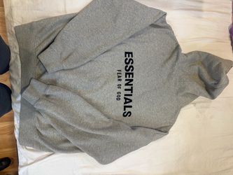 Fear of God Essentials Grey Hoodie