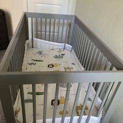 Crib And Mattress 