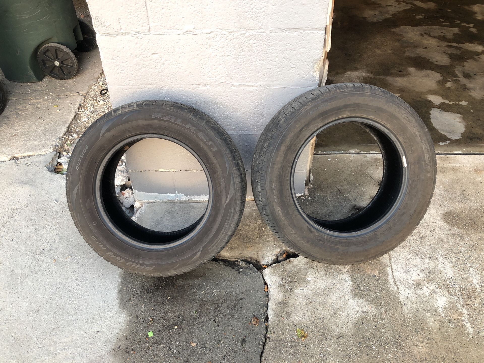 215/65R16 Falken Tire pair