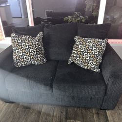 Black Loveseat