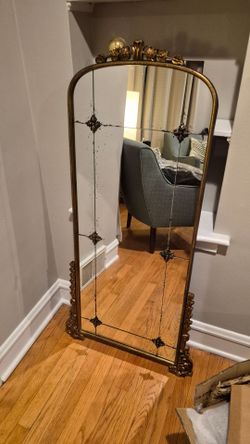 Victorian / French ornamental mirror